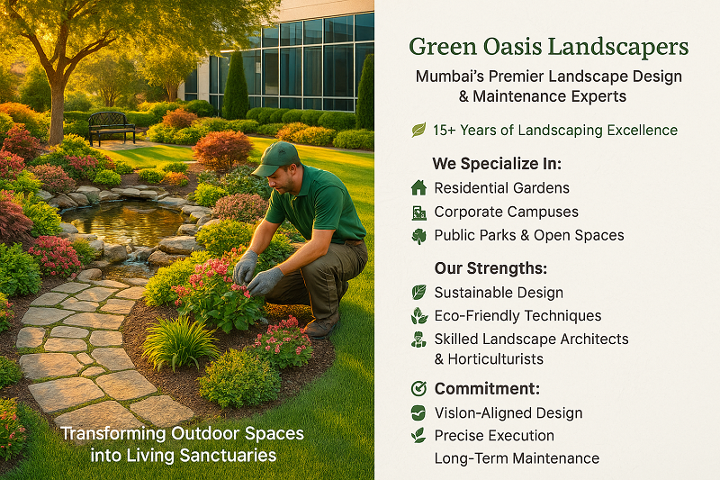 (Sample Booths) Green Oasis Landscapers