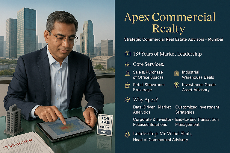 Sample booths(Apex Commercial Realty)